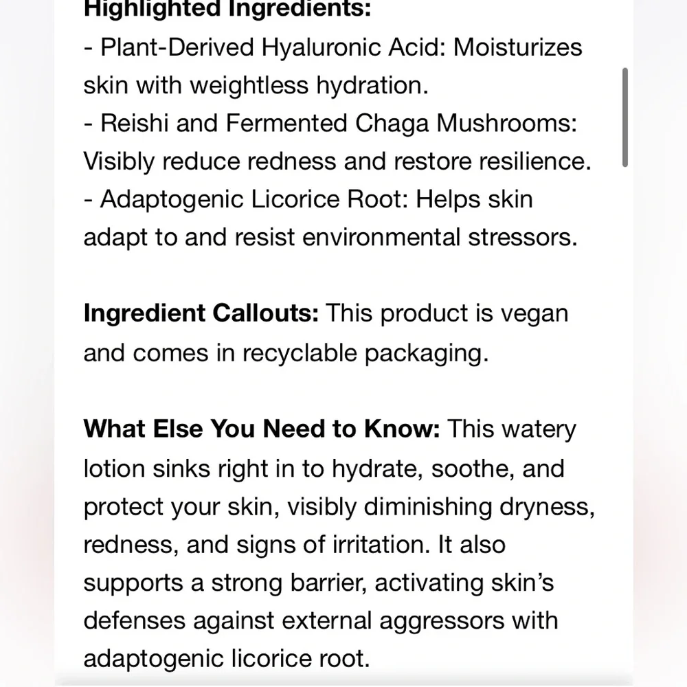 Mega-mushroom relief & resilience soothing lotion - Picture 11 of 12
